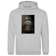 Hoodie with Print Fallout 4 Creature - 2XL grey