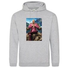 Hoodie with Print Far Cry Hero Print - 2XL grey