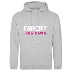 Hoodie with Print Far Cry New Down Logo - 2XL grey