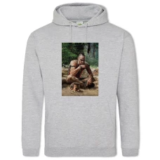 Hoodie with Print Far Cry The Villain - 2XL grey