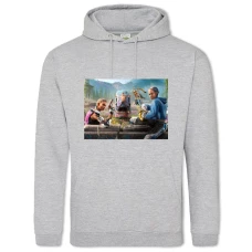 Hoodie with Print Far Cry Girls - 2XL grey