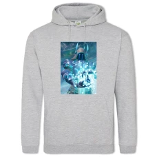 Hoodie with Print Fortnite Skin - 2XL grey