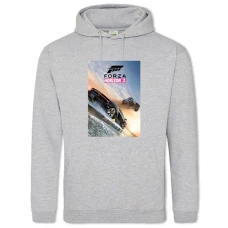 Hoodie with Print Forza Horizon Print - 2XL grey