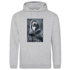 Hoodie with Print Frostpunk Hero - 2XL grey