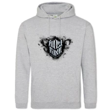 Hoodie with Print Frostpunk Logo - 2XL grey