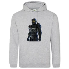 Hoodie with Print Halo Print Hero - 2XL grey