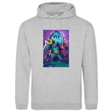 Hoodie with Print Hearthstone Generation N'Zota - 2XL grey