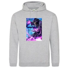 Hoodie with Print Hearthstone Apothecary Cultist - 2XL grey