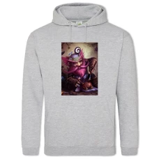 Hoodie with Print Hearthstone Mental Techniques - 2XL grey
