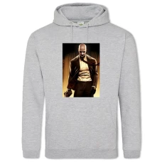Hoodie with Print Hitman Hero - 2XL grey