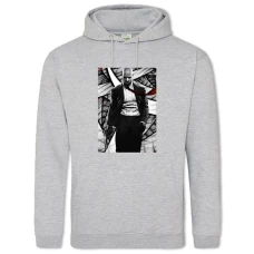 Hoodie with Print Hitman Hero Print - 2XL grey