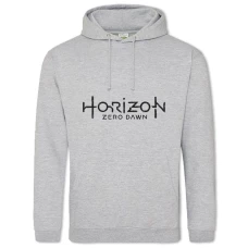 Hoodie with Print Horizon Zero Dawn Logo - 2XL grey