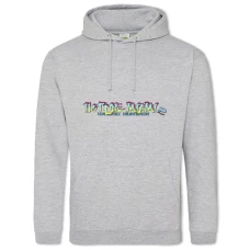 Hoodie with Print Hotline Miami Main Logo - 2XL grey