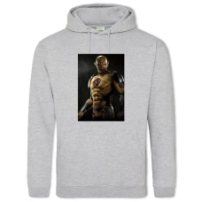 Худі з принтом Інджастіс Зворотний Флеш - 2XL сірий