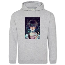 Hoodie with Print Life Is Strange Art Edition - 2XL grey