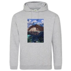 Hoodie with Print Life Is Strange Theme - 2XL grey