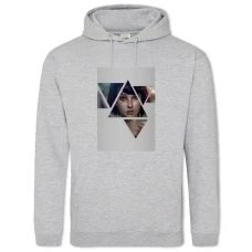Hoodie with Print Life Is Strange Creative Print - 2XL grey