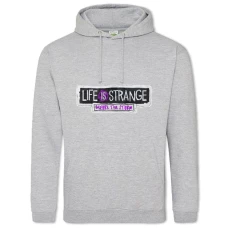 Hoodie with Print Life Is Strange Logo - 2XL grey