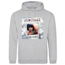 Hoodie with Print Life Is Strange Photo Logo - 2XL grey