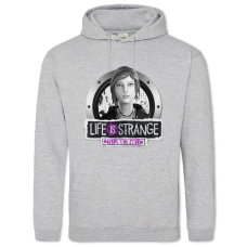Hoodie with Print Life Is Strange Hero Logo - 2XL grey