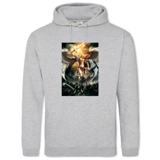 Hoodie with Print Magic: The Gathering Angel - 2XL grey