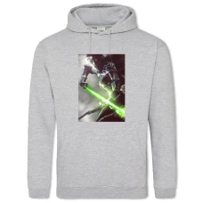 Hoodie with Print Magic: The Gathering Strong Hero - 2XL grey