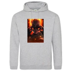 Hoodie with Print Magic: The Gathering Theme - 2XL grey