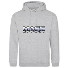 Hoodie with Print Mass Effect Main Logo - 2XL grey
