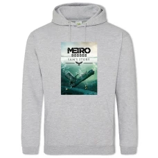 Hoodie with Print Metro Exodus Sam's Story - 2XL grey