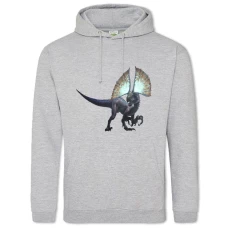 Hoodie with Print Monster Hunter: World Print Creature - 2XL grey