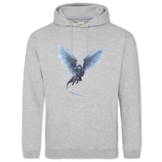 Hoodie with Print Monster Hunter: World Creature Cute Print - 2XL grey