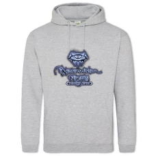 Hoodie with Print Neverwinter Nights Logo Print - 2XL grey