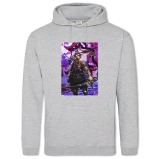Hoodie with Print Overwatch Hanzo Shimada - 2XL grey