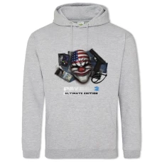 Hoodie with Print Payday Print - 2XL grey