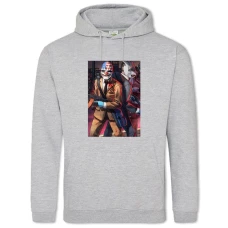 Hoodie with Print Payday Art Version - 2XL grey
