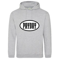 Hoodie with Print Payday Logo - 2XL grey