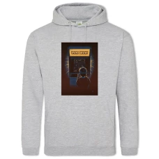 Hoodie with Print Pac-Man Art Edition - 2XL grey