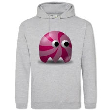 Hoodie with Print Pac-Man Candy Hero - 2XL grey