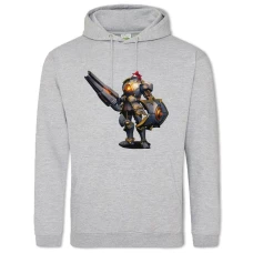 Hoodie with Print Paladins Hero - 2XL grey