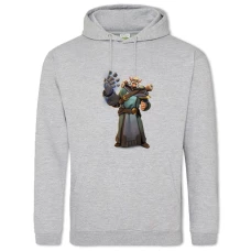 Hoodie with Print Paladins Thorvald - 2XL grey