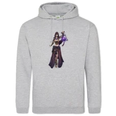 Hoodie with Print Paladins Seris - 2XL grey