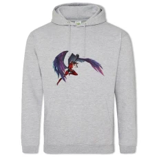 Hoodie with Print Persona 5 Print - 2XL grey