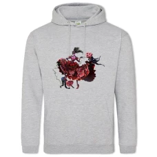 Hoodie with Print Persona 5 Heroes Print - 2XL grey