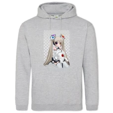 Hoodie with Print Portal Anime Edition - 2XL grey