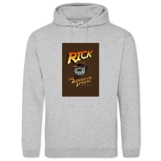 Hoodie with Print Portal Adventure Print - 2XL grey