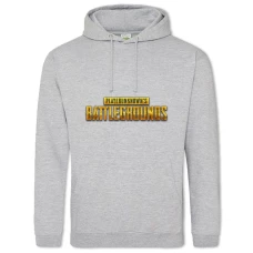 Hoodie with Print PUBG Main Logo - 2XL grey
