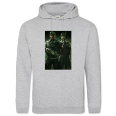 Hoodie with Print Rainbow Six Siege Heroes Print - 2XL grey
