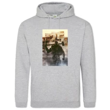 Hoodie with Print Rainbow Six Siege Hero Power - 2XL grey