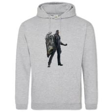 Hoodie with Print Rainbow Six Siege Theme - 2XL grey