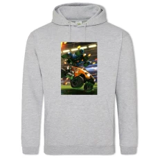 Hoodie with Print Rocket League Car - 2XL grey